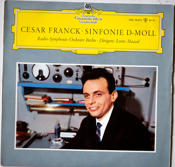 César Franck – Sinfonie D-Moll (1961) – Hoes