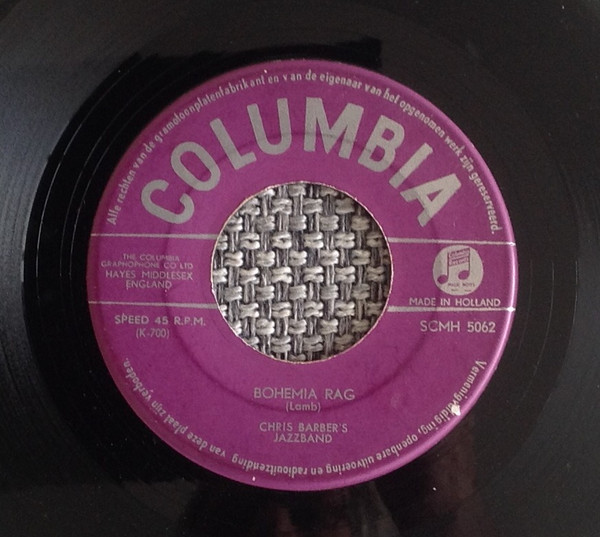 Chris Barber's Jazz Band – Bohemia Rag – Hoes