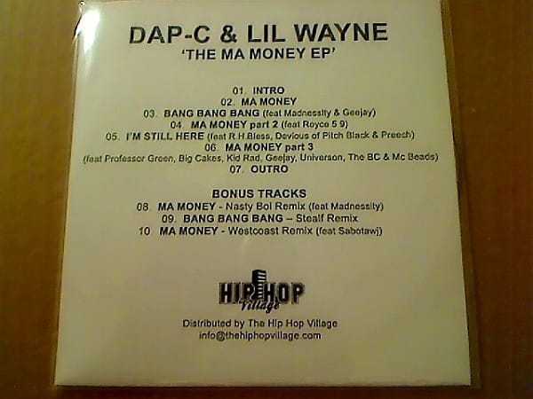 Dap-C – The Ma Money EP (2008) – Foto 2