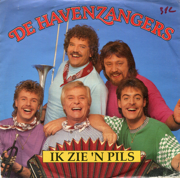 De Havenzangers – Ik Zie 'n Pils (1990) – Hoes
