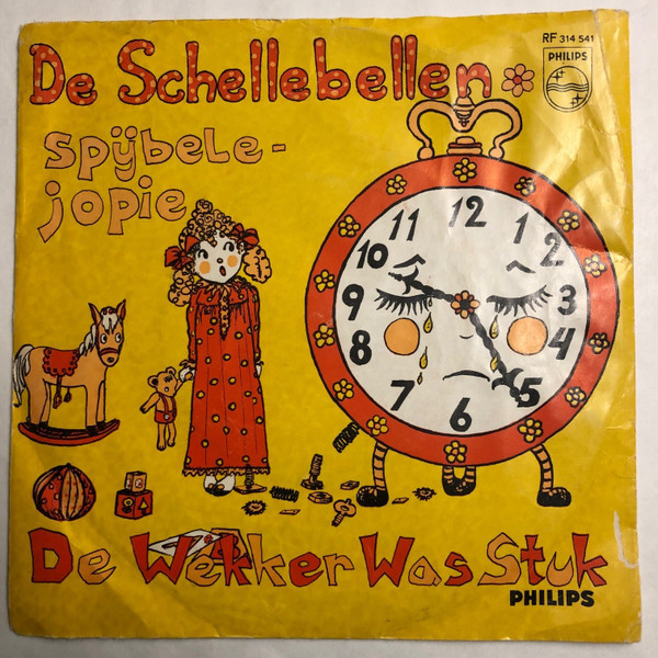 De Schellebellen – De Wekker Was Stuk (1967) – Hoes