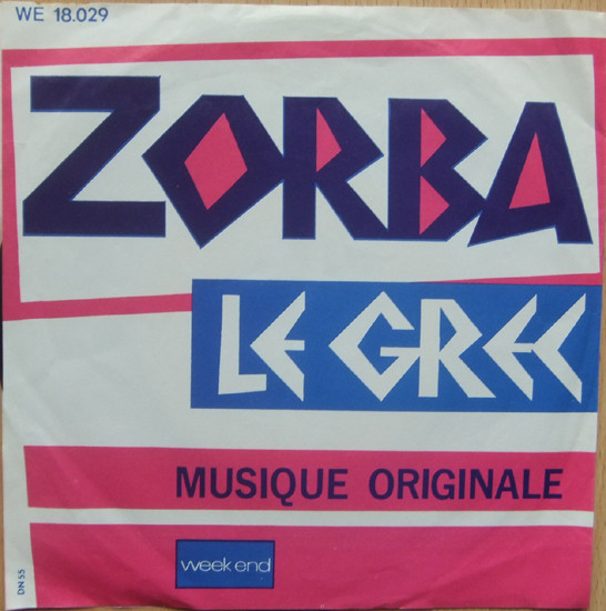 Duo Acropolis – Zorba Le Grec (Musique Originale) (1965) – Hoes