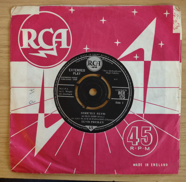 Elvis Presley – Strictly Elvis (1960) – Hoes