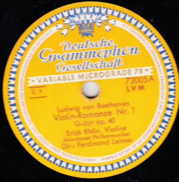 Erich Röhn – Violin-Romanze (1950) – Hoes