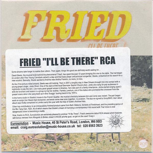 Fried – I'll Be There (2007) – Hoes