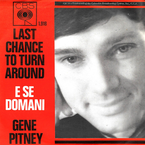 Gene Pitney – Last Chance To Turn Around (1965) – Hoes