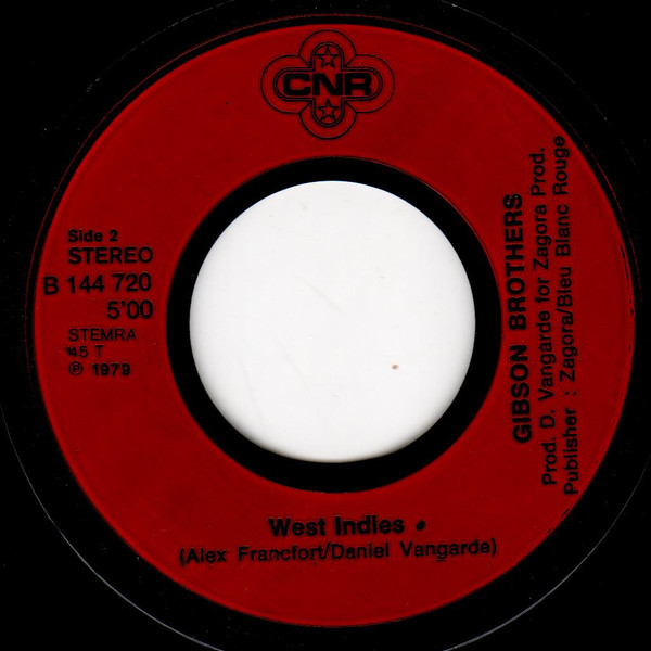 Gibson Brothers – Que Sera Mi Vida (1979) – Hoes