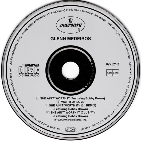 Glenn Medeiros – She Ain't Worth It (1990) – Foto 3