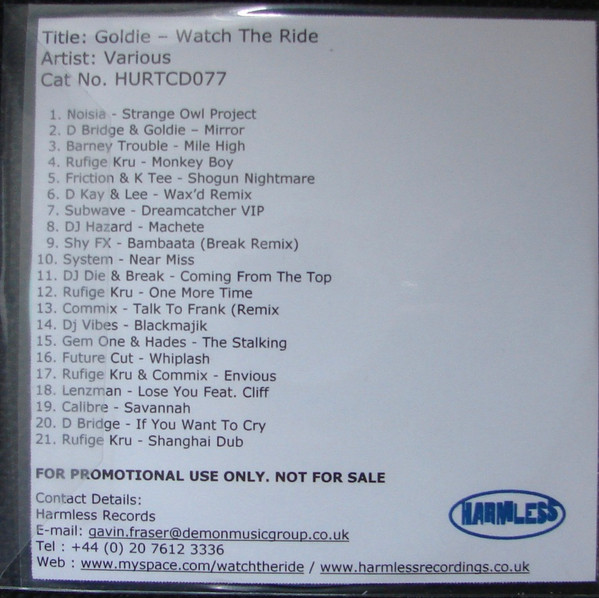 Goldie – Watch The Ride (2008) – Hoes