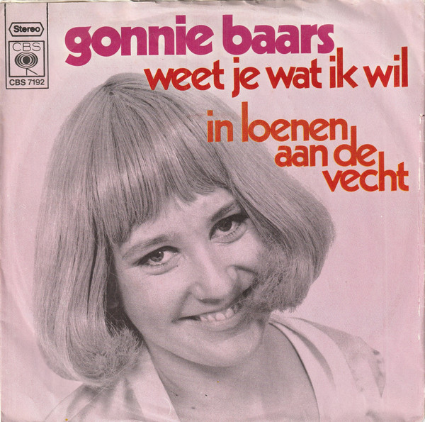 Gonnie Baars – Weet Je Wat Ik Wil (1971) – Hoes