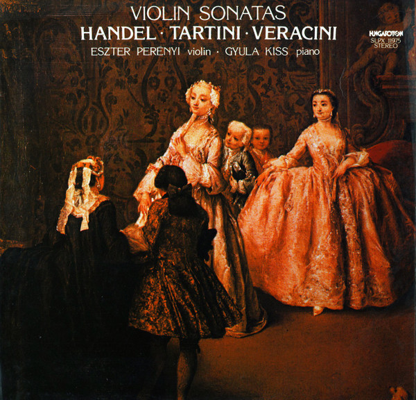 Gyula Kiss – Violin Sonatas (1980) – Hoes
