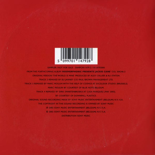 Hooverphonic – The World Is Mine (2002) – Foto 1