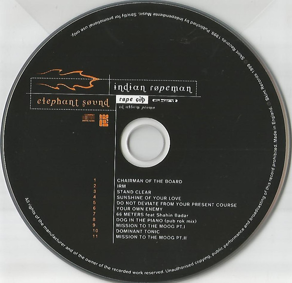Indian Ropeman – Elephantsound (1999) – Hoes