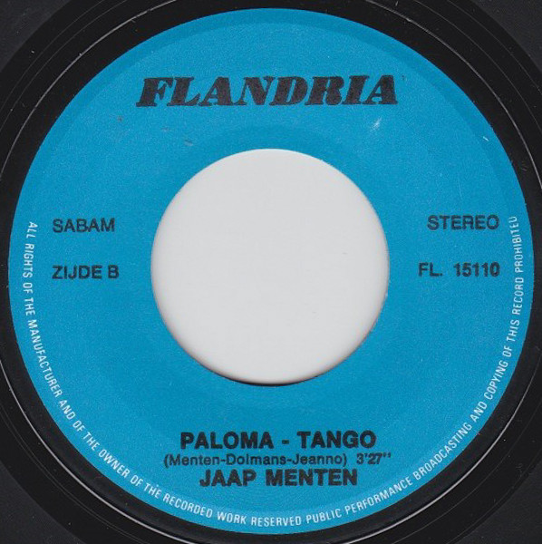Jaap Menten – Tiroler Holzhackerbub'n (1978) – Hoes