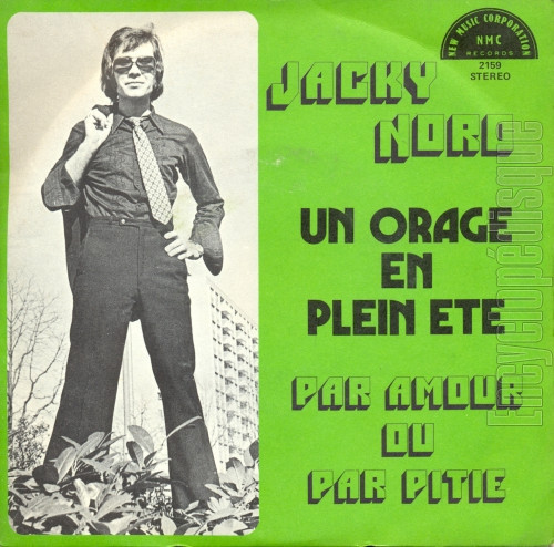 Jacky Noro – Un Orage En Plein Eté (1972) – Hoes