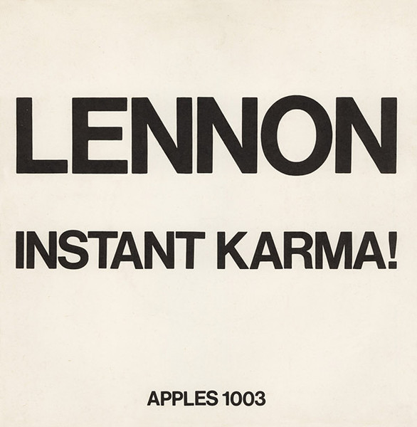 John Lennon – Instant Karma! (1970) – Hoes