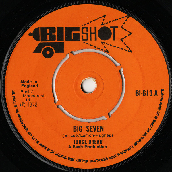 Judge Dread – Big Seven (1972) – Hoes