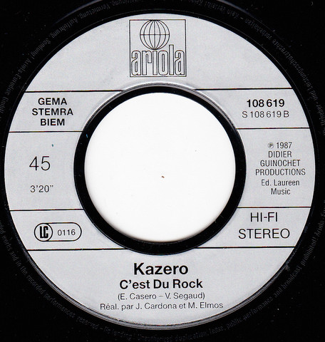 Kazero – Thaï Nana (1987) – Hoes