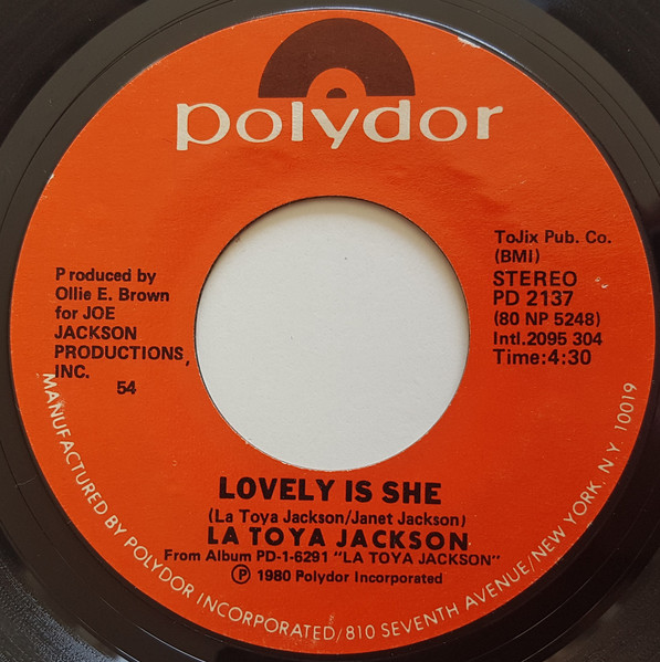 La Toya Jackson – If You Feel The Funk (1980) – Hoes