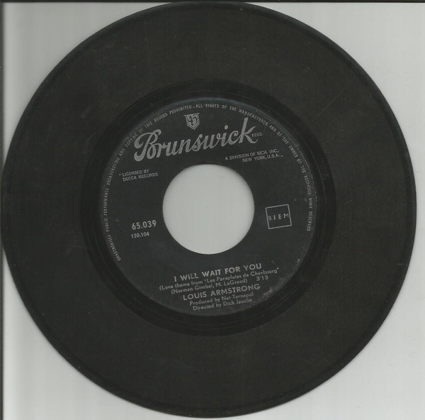 Louis Armstrong – I Will Wait For You (1968) – Hoes