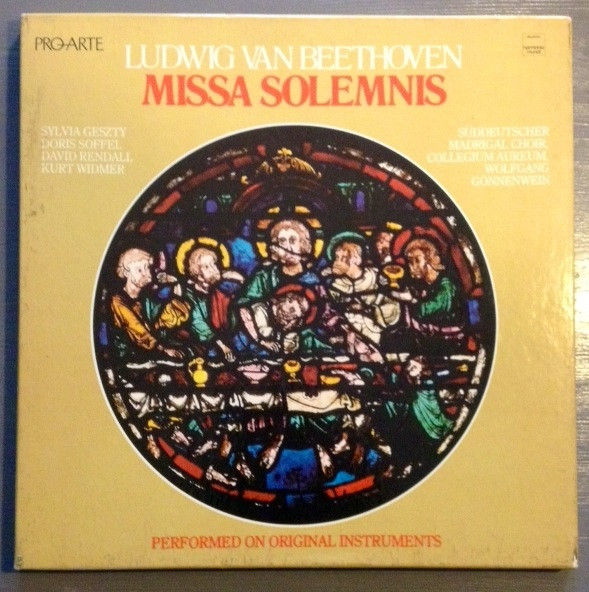 Ludwig van Beethoven – Missa Solemnis – Hoes