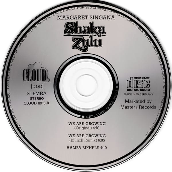 Margaret Singana – We Are Growing (1989) – Foto 3