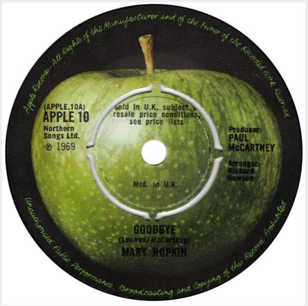 Mary Hopkin – Goodbye (1969) – Hoes