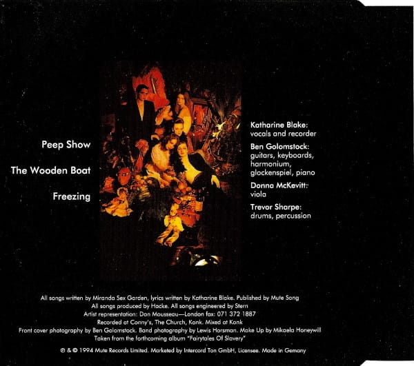 Miranda Sex Garden – Peep Show (1994) – Foto 3