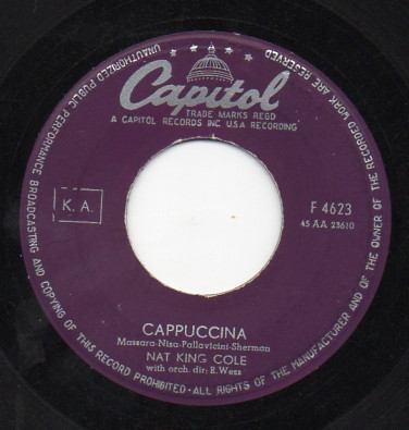 Nat King Cole – Cappuccina / Let True Love Begin (1961) – Hoes