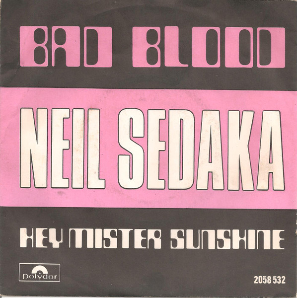 Neil Sedaka – Bad Blood (1974) – Hoes