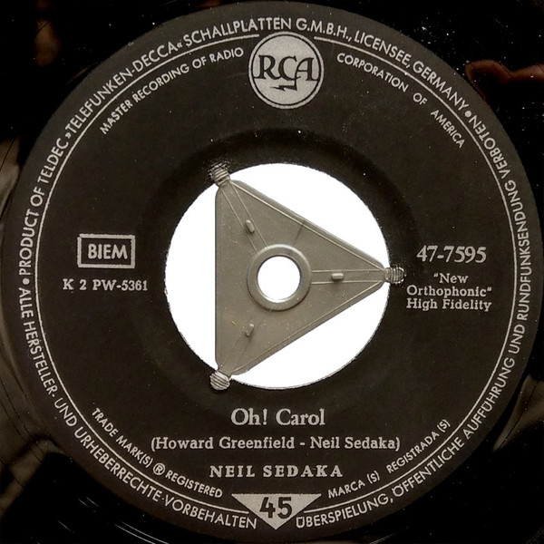 Neil Sedaka – Oh! Carol (1959) – Hoes