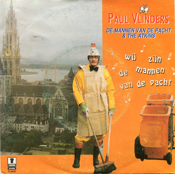 Paul Vlinders – Wij Zijn De Mannen Van De Pacht (1991) – Hoes