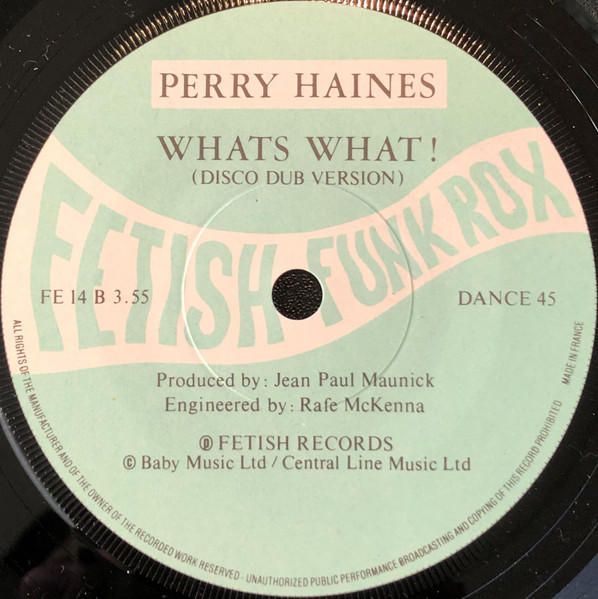 Perry Haines – Whats Funk (1981) – Hoes