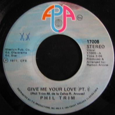 Phil Trim – Give Me Your Love (1977) – Hoes