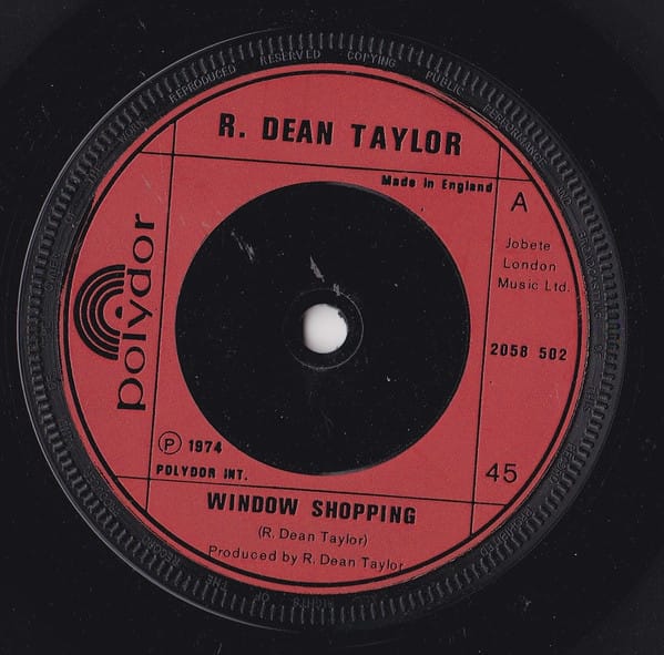 R. Dean Taylor – Window Shopping (1974) – Foto 1