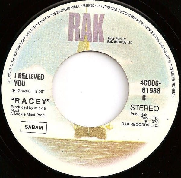 Racey – Lay Your Love On Me (1978) – Foto 1