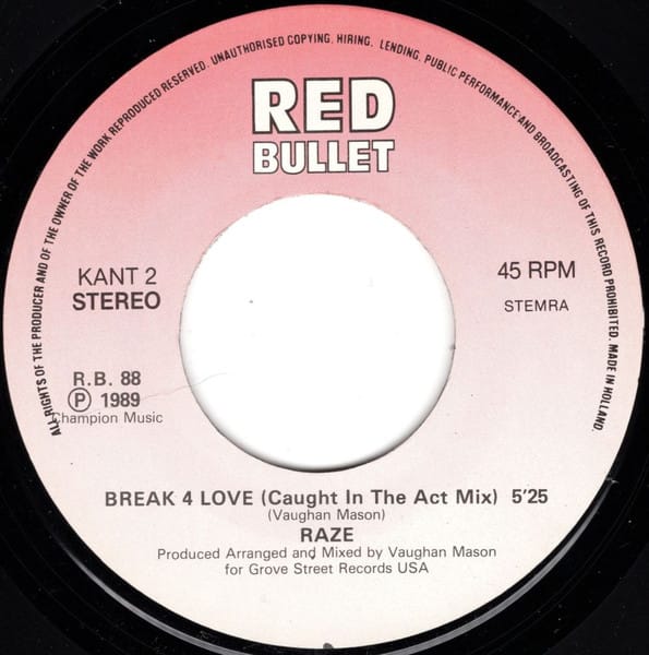 Raze – Break 4 Love (1989) – Foto 1