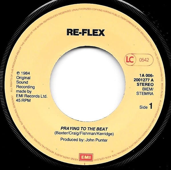 Re-Flex (2) – Praying To The Beat (1984) – Foto 2