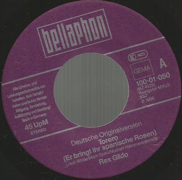 Rex Gildo – Torero (Er Bringt Ihr Spanische Rosen) (1986) – Foto 2