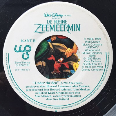 Sebastiaan (5) – Diep In De Zee (1990) – Hoes