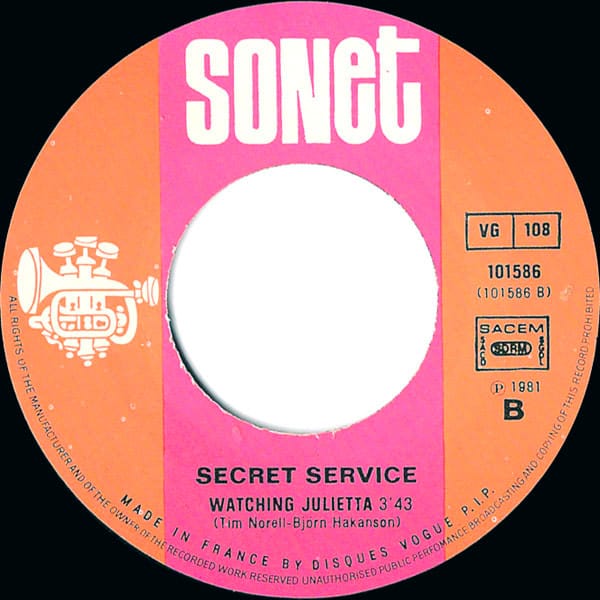 Secret Service – Flash In The Night (1981) – Foto 1