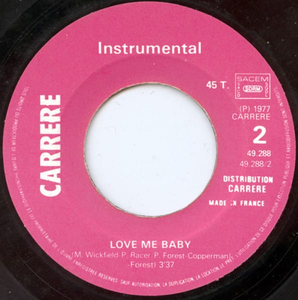 Sheila & B. Devotion – Love Me Baby (1977) – Foto 1