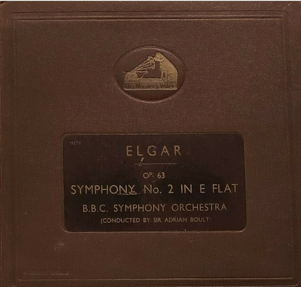Sir Edward Elgar – Symphony No. 2 In E Flat Major Op.63 (1945) – Hoes