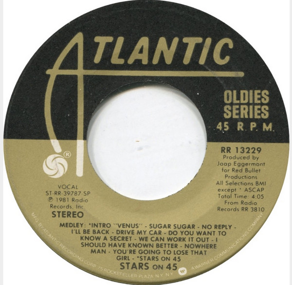 Stars On 45 – Medley / "Stars On 45" (1981) – Hoes