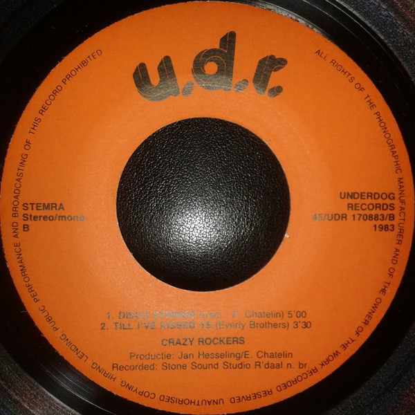 The Crazy Rockers – Stagger Lee / The Wedding (1983) – Hoes