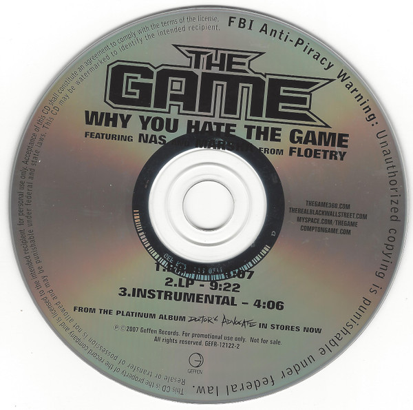 The Game (2) – Why You Hate The Game (2007) – Hoes