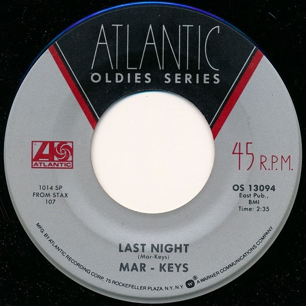 The Mar-Keys – Last Night / Philly Dog (1980) – Hoes