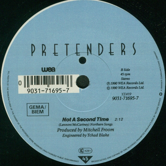 The Pretenders – Never Do That (1990) – Hoes
