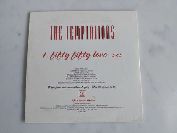 The Temptations – Fifty Fifty Love (2004) – Hoes