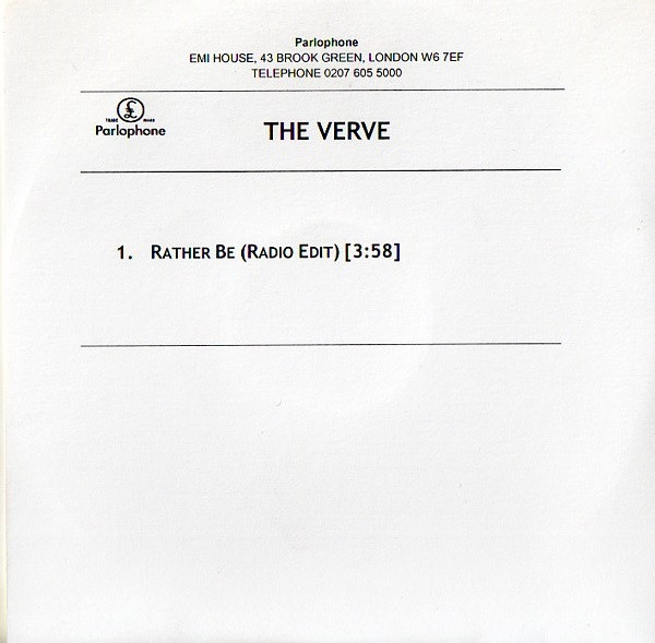 The Verve – Rather Be (2008) – Hoes